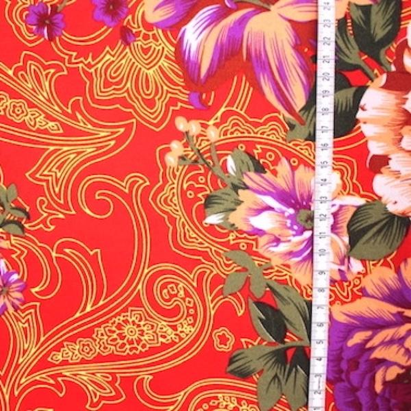 ORNAMENT LILY Postsowjetischer Stoff aus Zentralasien